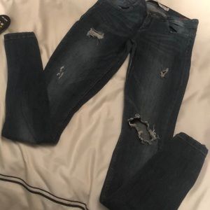 Zara distressed Skinny Jean/Jegging
